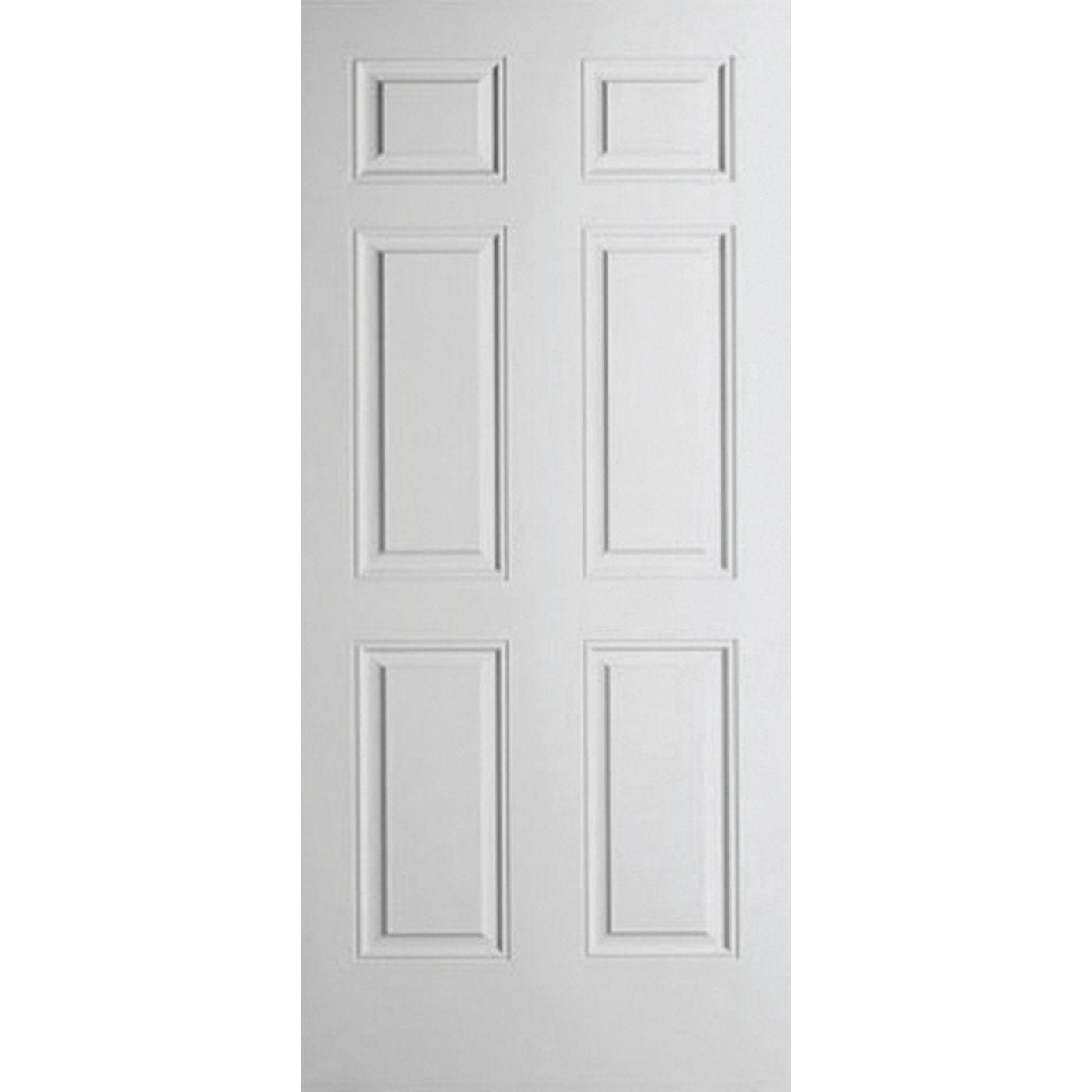 Jeld Wen Wood Grain Colonist 6 Panel Interior Door Col21068sc