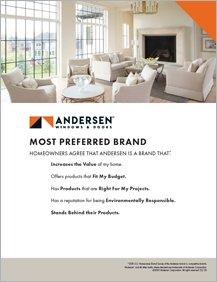 Andersen Most Preferred Brand