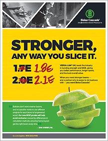 Boise-Cascade Versa-Lam® LVL Size Chart - East