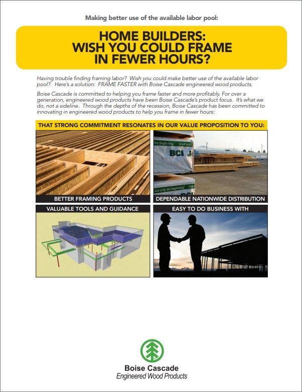 Boise Cascade: Frame Faster