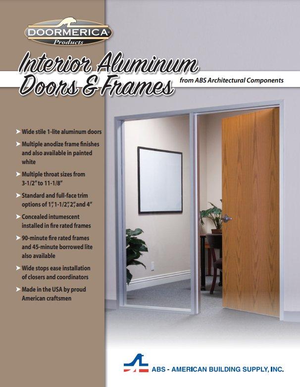 Doormerica Interior Aluminum Doors and Frames