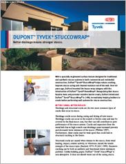 Dupont™ Tyvek® StuccoWrap® Better Drainage