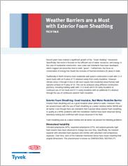 Dupont™ Tyvek® Weather Barriers Tech Talk