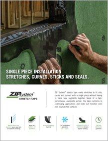 Zip System® Stretch Tape Sales Sheet