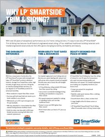 LP® SmartSide® Advantages