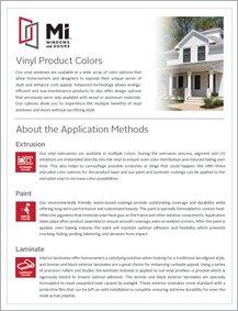 MI Product Colors - East