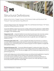 MI Structural Definitions