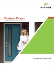 Masonite® Modern Exterior Doors