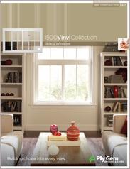 Ply Gem® 1500 Vinyl Collection Custom Sliding Windows Spec Sheet - East