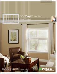 Ply Gem® 1500 Vinyl Collection Sliding Windows Spec Sheet - East