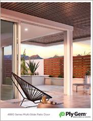 Ply Gem® 4880 Multi-Slide Patio Door Brochure