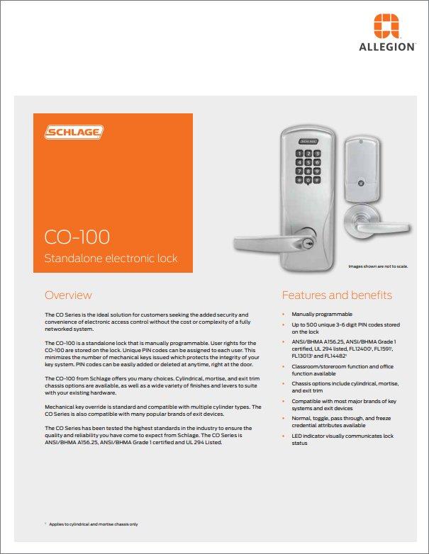 Schlage® Standalone Electronic Lock