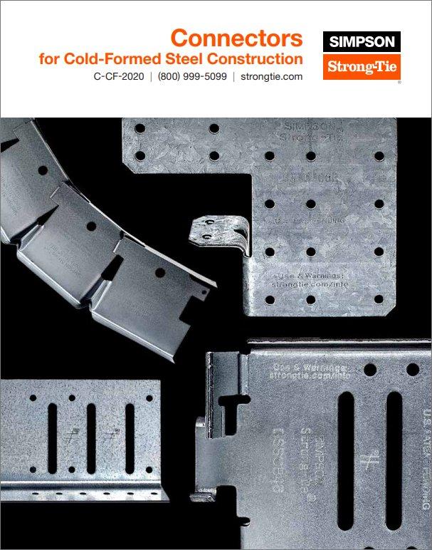 Simpson Strong-Tie® Connectors for Cold-Formed Steel Construction