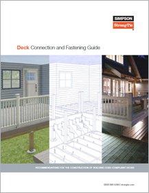 Simpson Strong-Tie® Deck Connection Fastening Guide