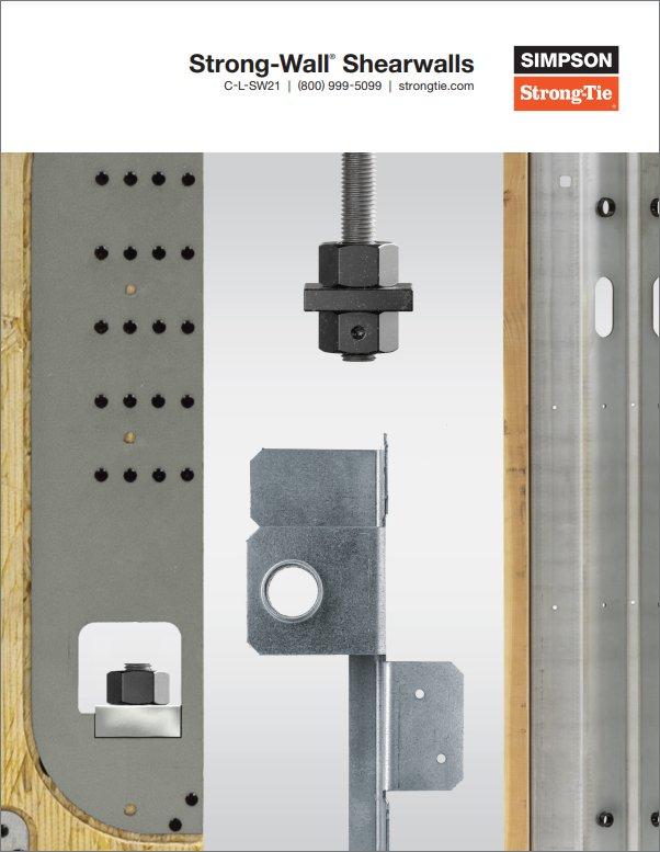 Simpson Strong-Tie® Strong-Wall® Shearwalls