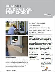 Woodtone™ RealSill™ Flyer