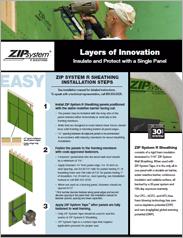 Zip System® Sheathing Installation