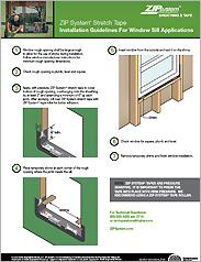 Zip System™ Stretch Tape Installation