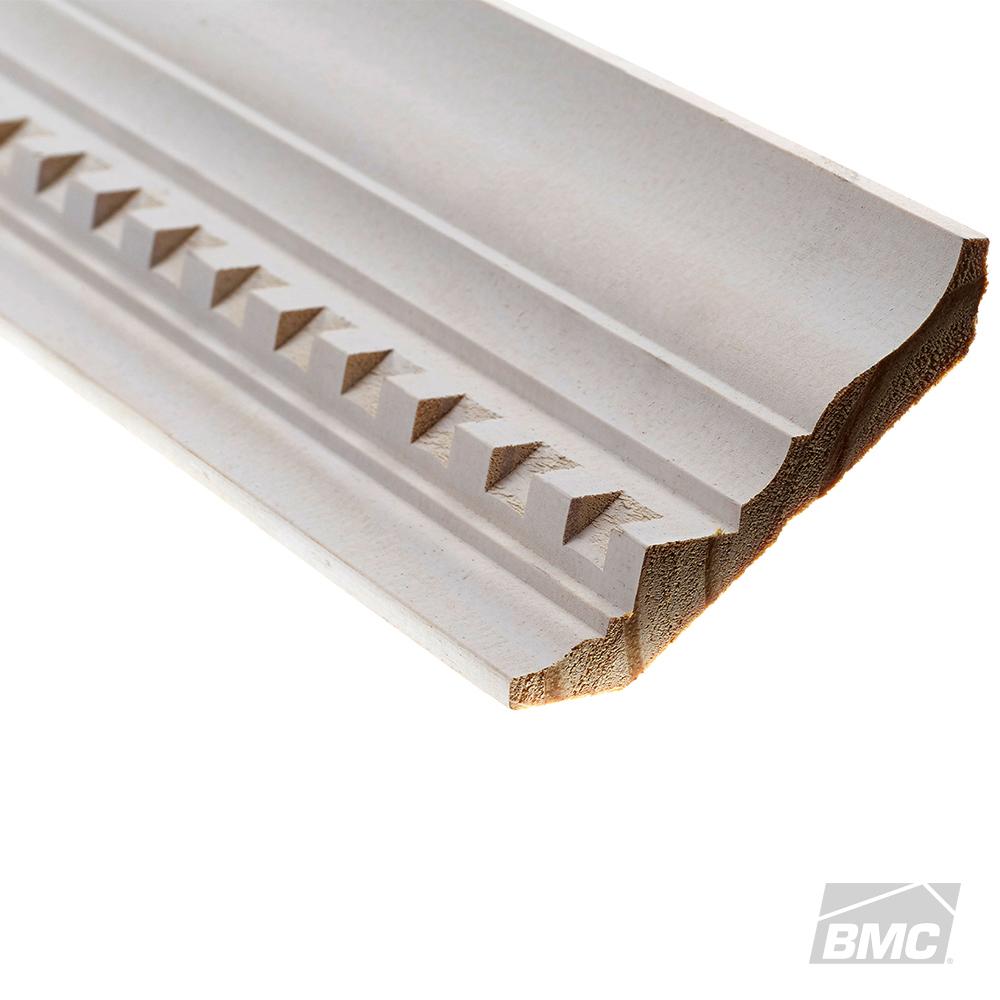 11 16 X 4 1 4 Fj Pine Dentil Crown Moulding Ec9f Decr9f Smoot