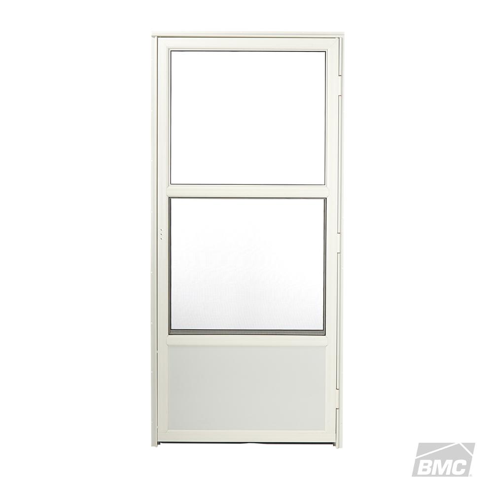 Door Tech Prehung Inswing Full View Screen Door Drtdscd30ngilhw