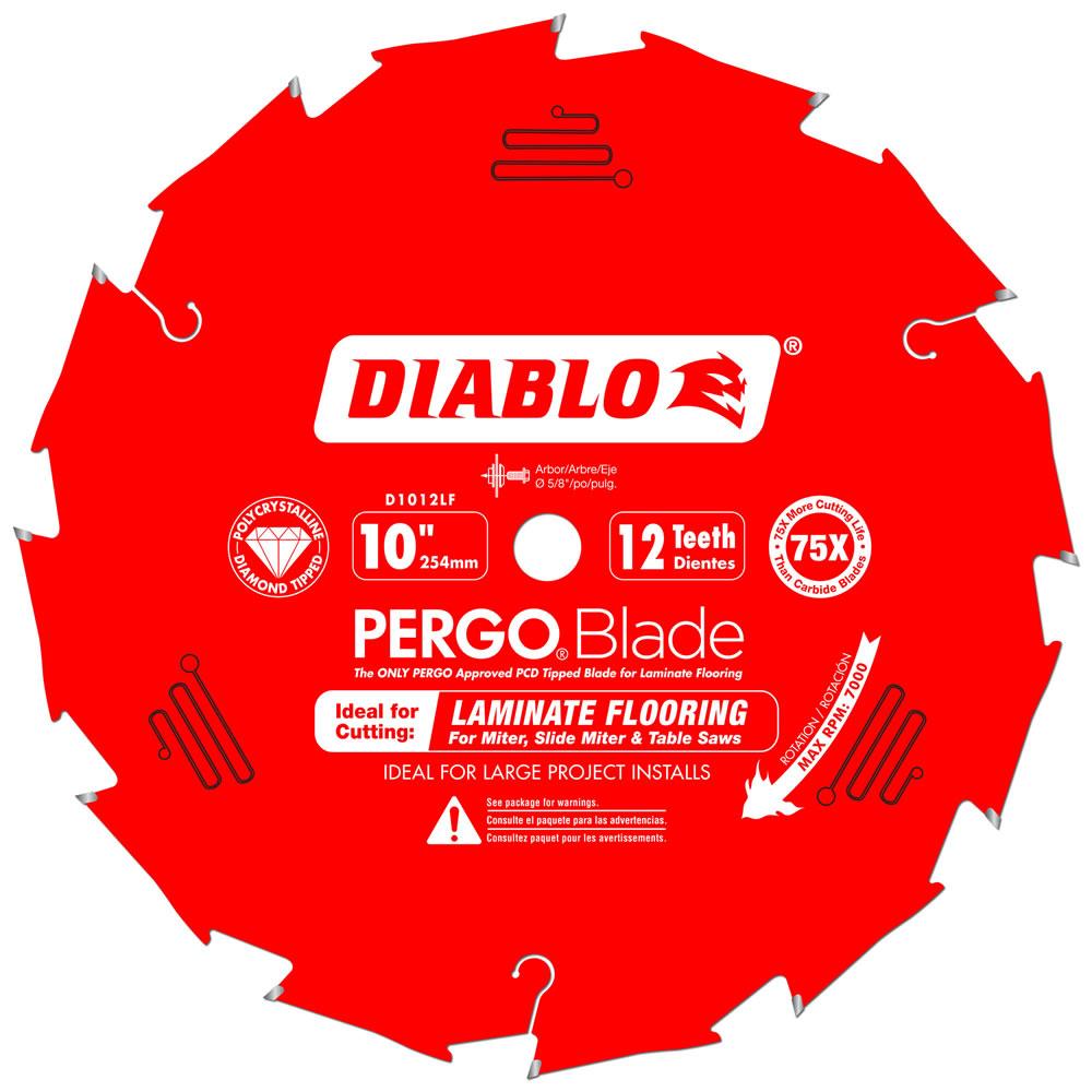 Freud Diablo Pergoblade Laminate Flooring Blade Frd1012lf