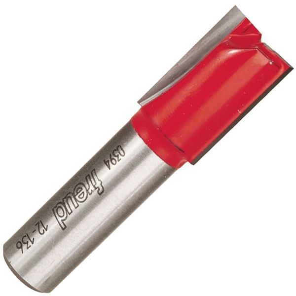 Freud 12-136 5/8-Inch Diameter by 1-Inch Double Flute Straight Router Bit with 1/2-Inch Shank 