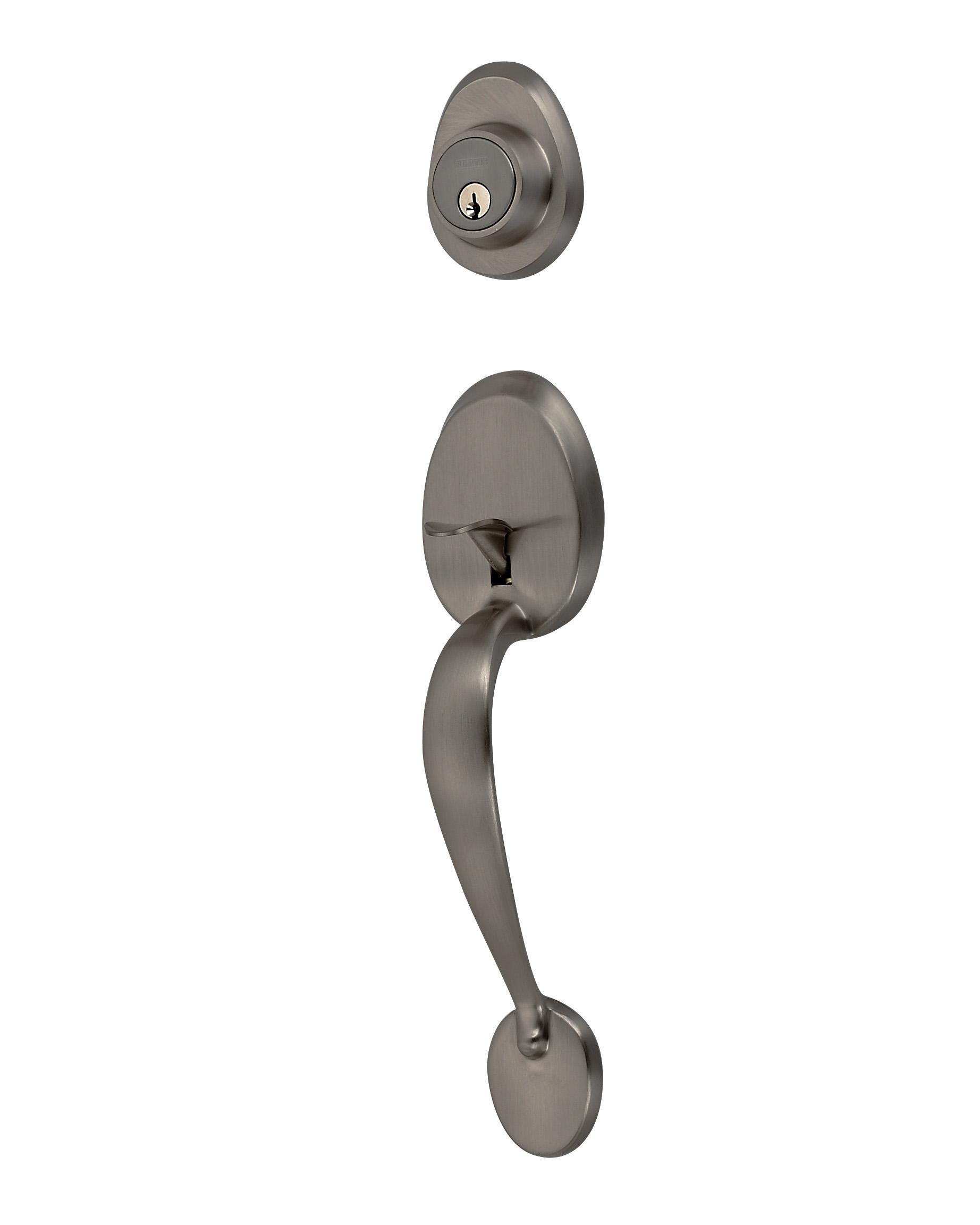 Kwikset 687 Dakota Handleset Exterior Trim W Smartkey Deadbolt