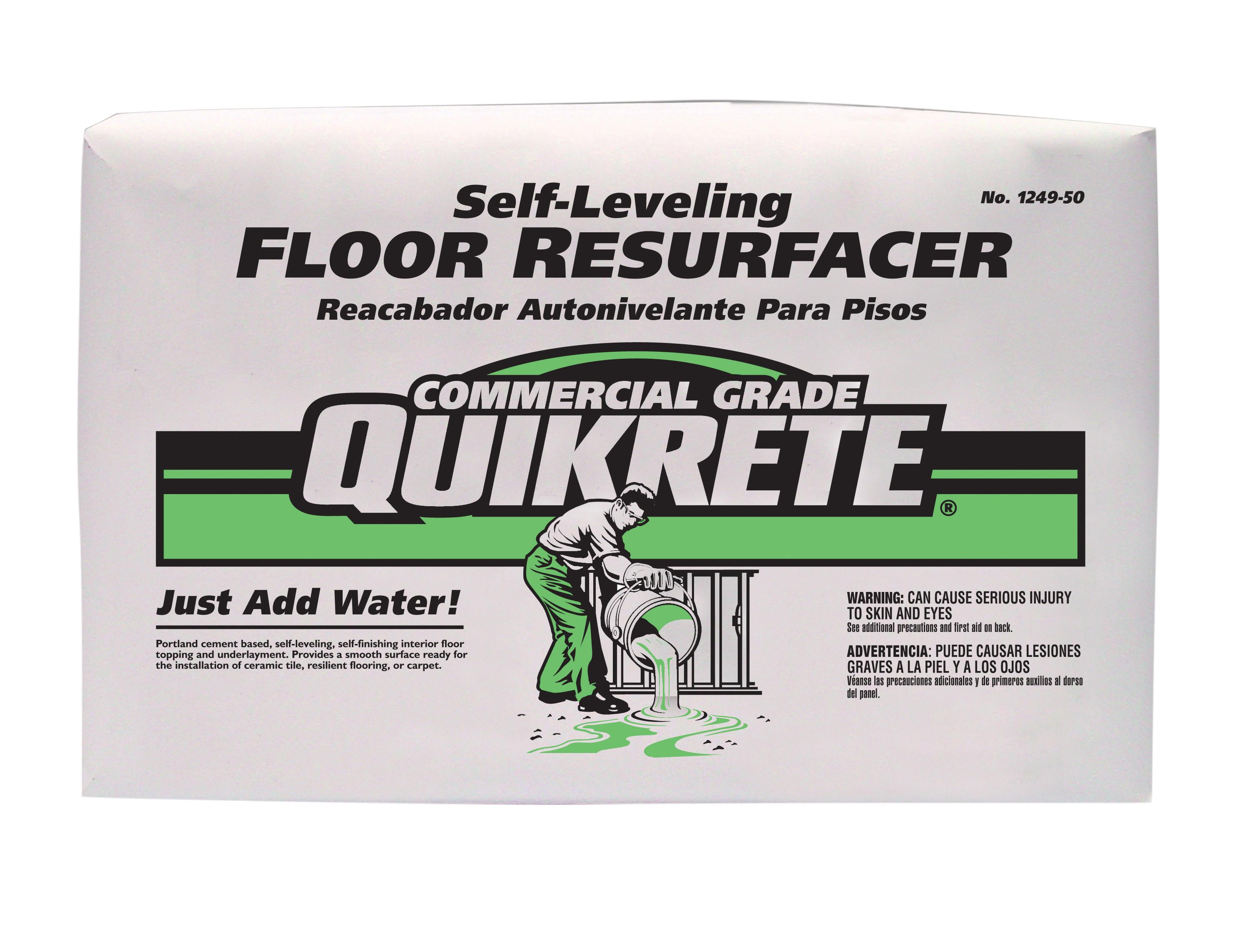Quikrete Self Leveling Floor Resurfacer 50 Lb Hpslf50r Build