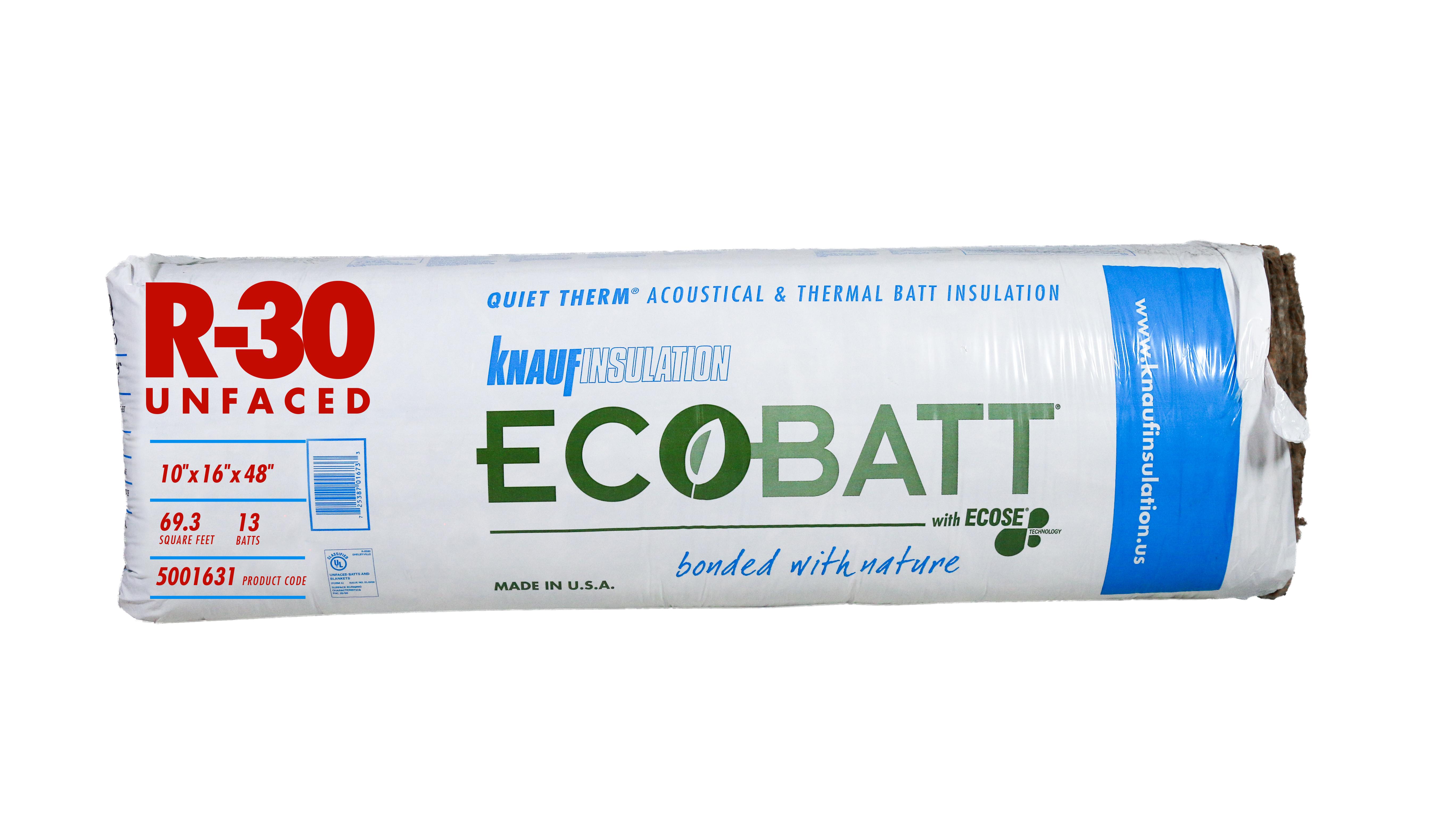 Knauf Ecobatt R30 Unfaced Insulation Batts Keb76e Build With Bmc