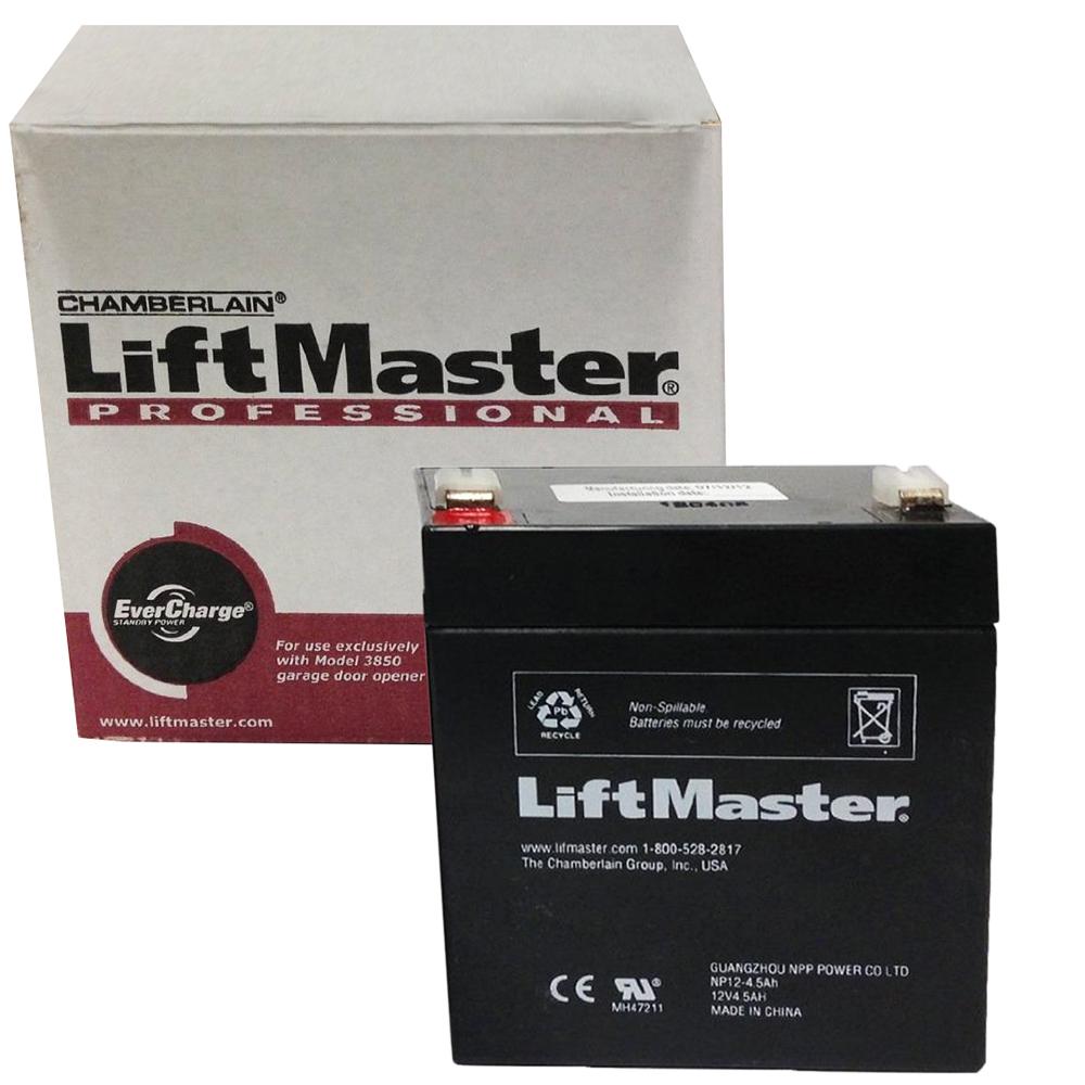 chamberlain liftmaster backup battery