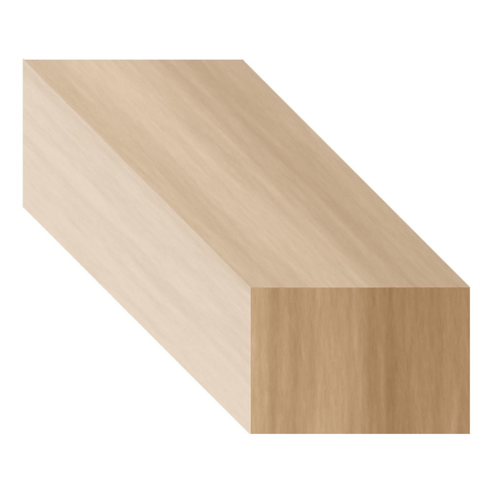 1 2 X 3 4 Solid Pine Square Edge Stop Moulding Wm254 St12mld Build With Bmc