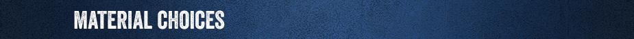 Material Choices banner image