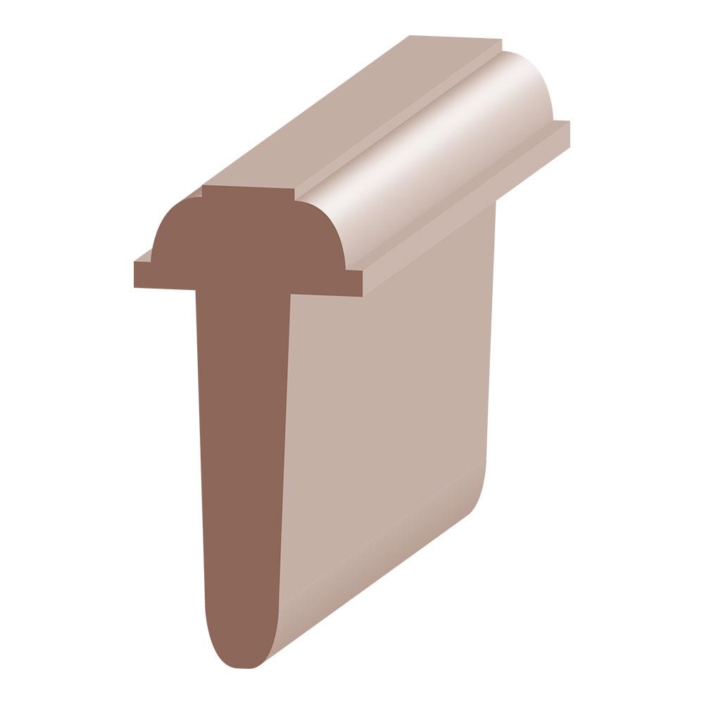 T Astragal 1 1 4 X 2 1 4 Door Moulding Tastf214 Smoot