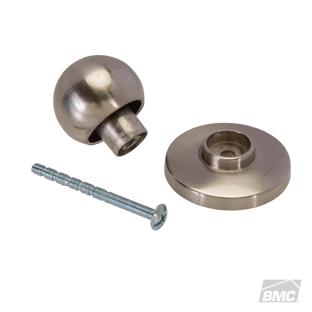 Bi Fold Door Knob W Backplate Satin Nickel Ti20b1050sn Smoot