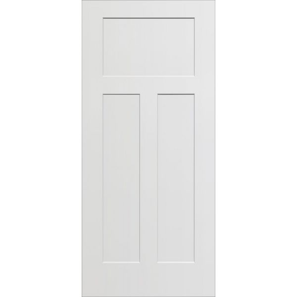 Prehung Interior Single Craftsman 3 Panel Door