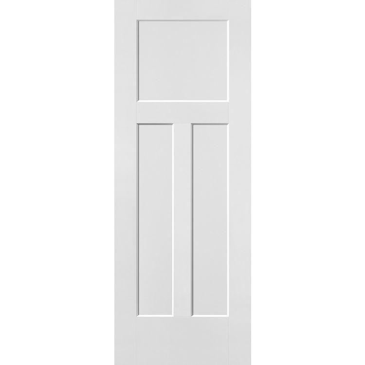 Masonite Heritage Winslow 3 Panel Craftsman Interior Door