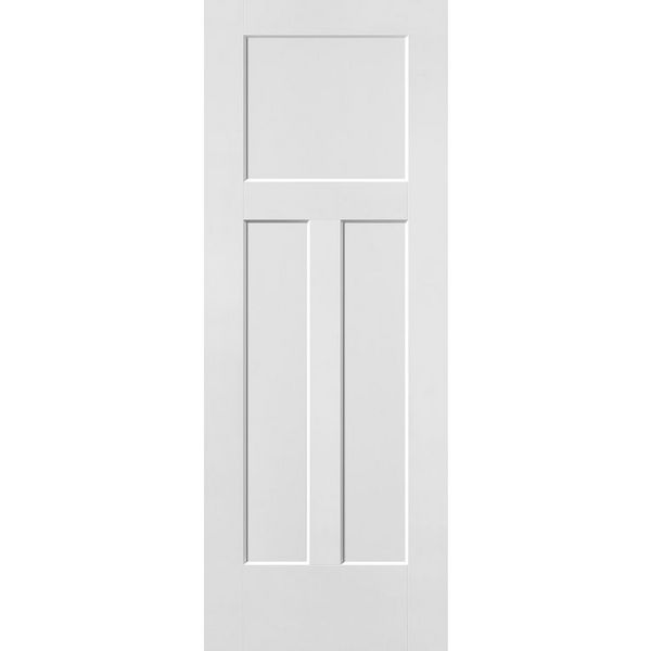 Masonite Heritage Winslow 3 Panel Craftsman Interior Door