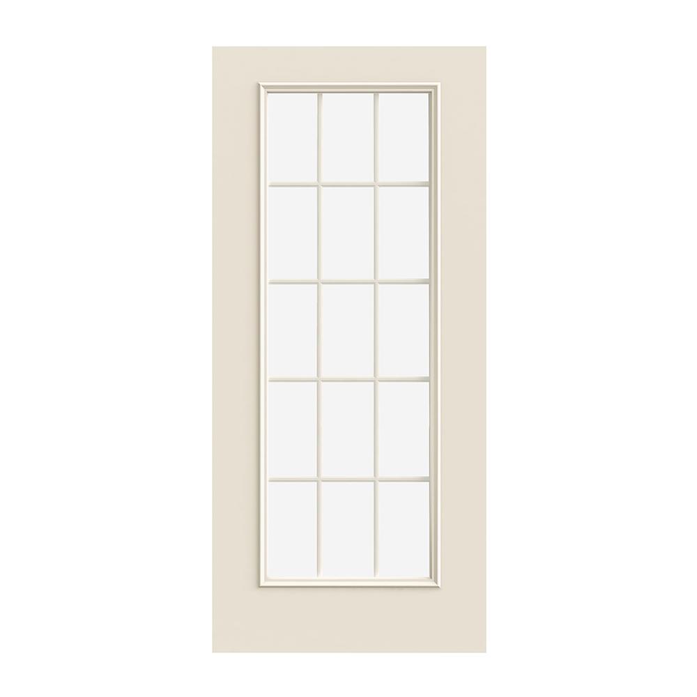 Prehung Exterior Steel 10 Lite Door W Low E Glass