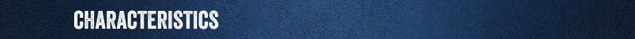 Characteristics banner image