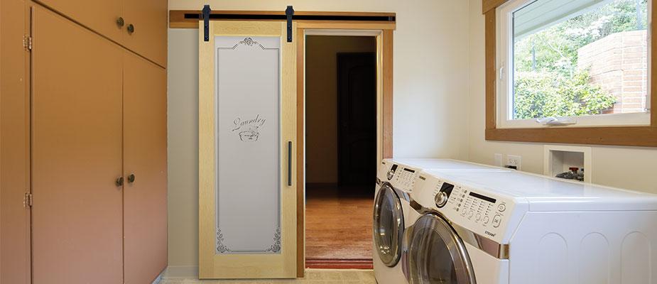 Building with barn doors image