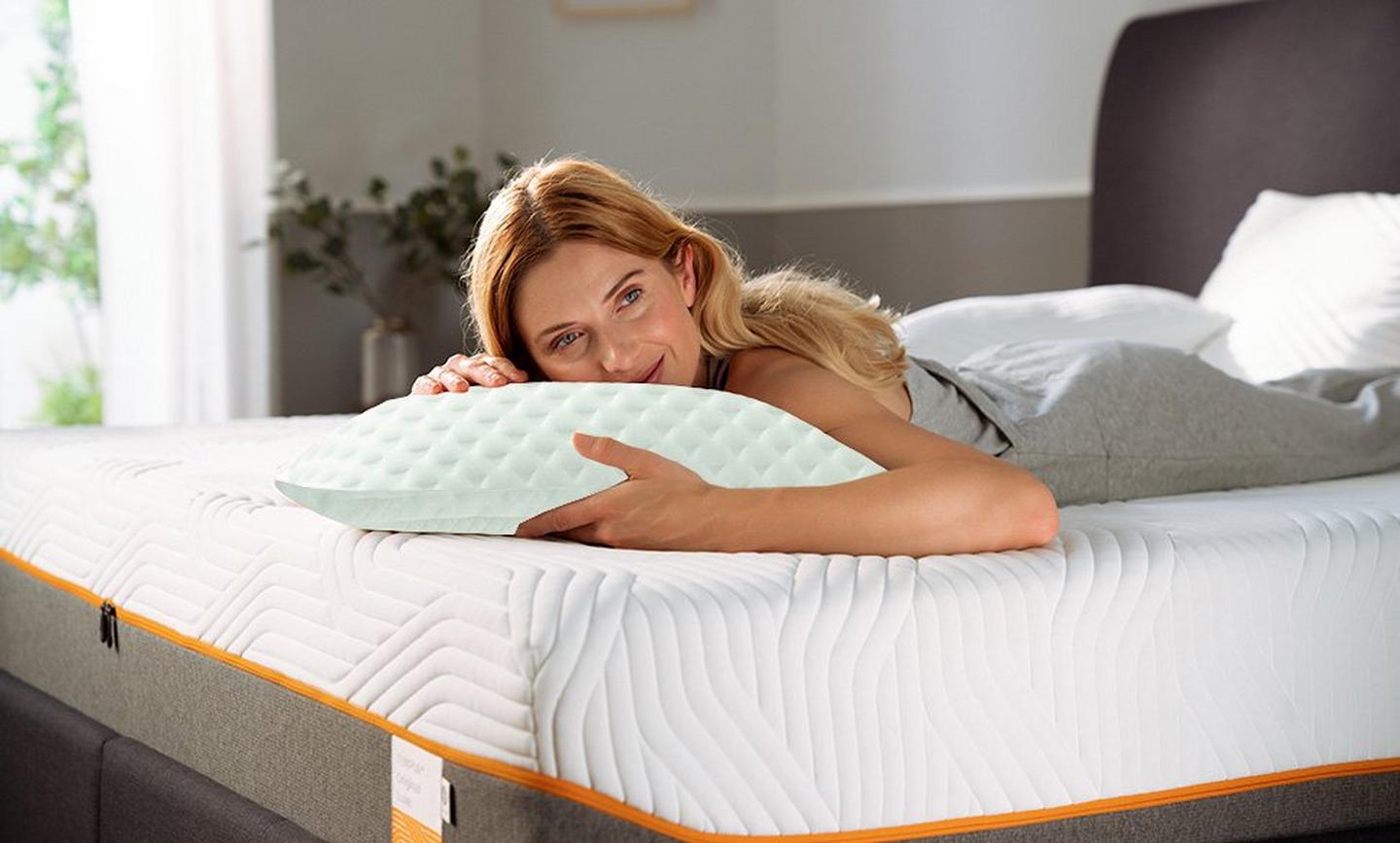 Extra Morbido Bianco TEMPUR Comfort Hybrid Cuscino da Notte Classico in Memory Foam Confezione da 1 1 unità 
