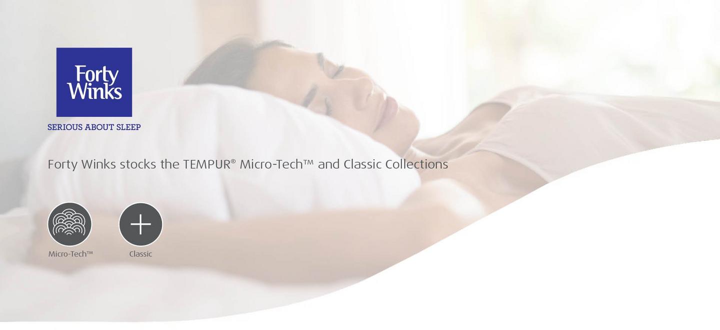 Tempur Mattresses, Pillows and Beds in Australia