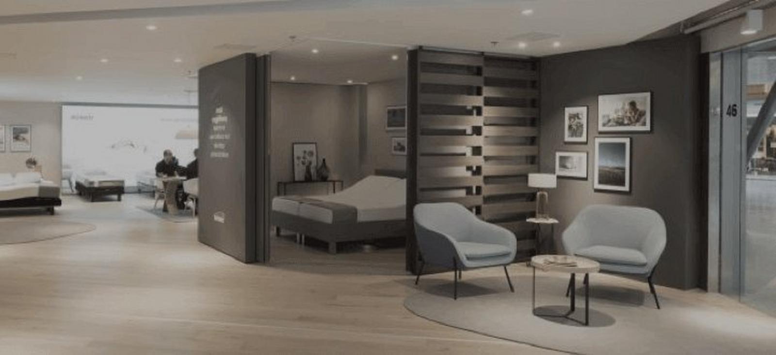 A Tempur Bed Showroom