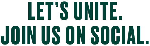 Let's unitE.  Join us on social.