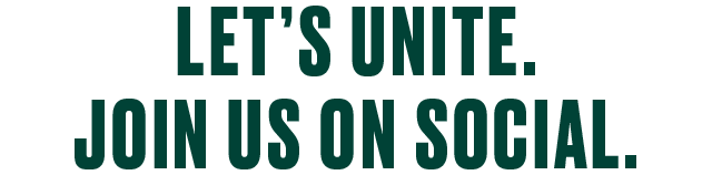 Let's unitE.  Join us on social.