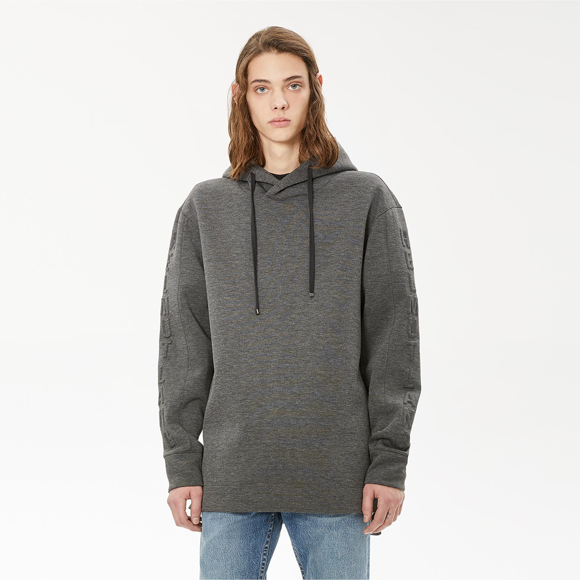 helmut lang neoprene hoodie