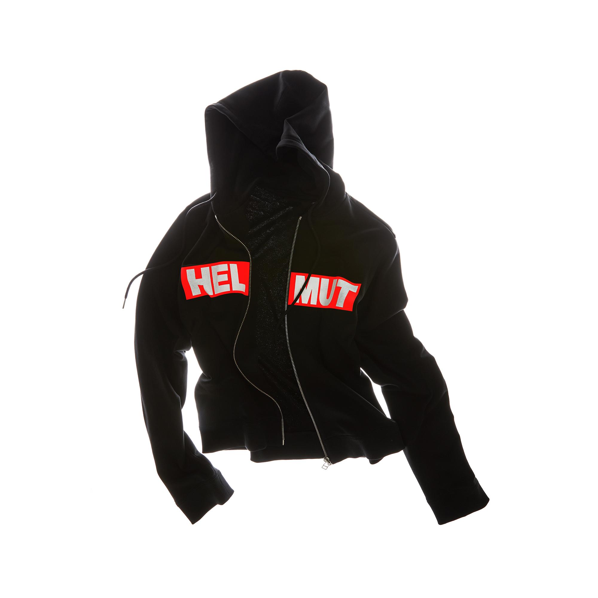 helmut lang zip up hoodie