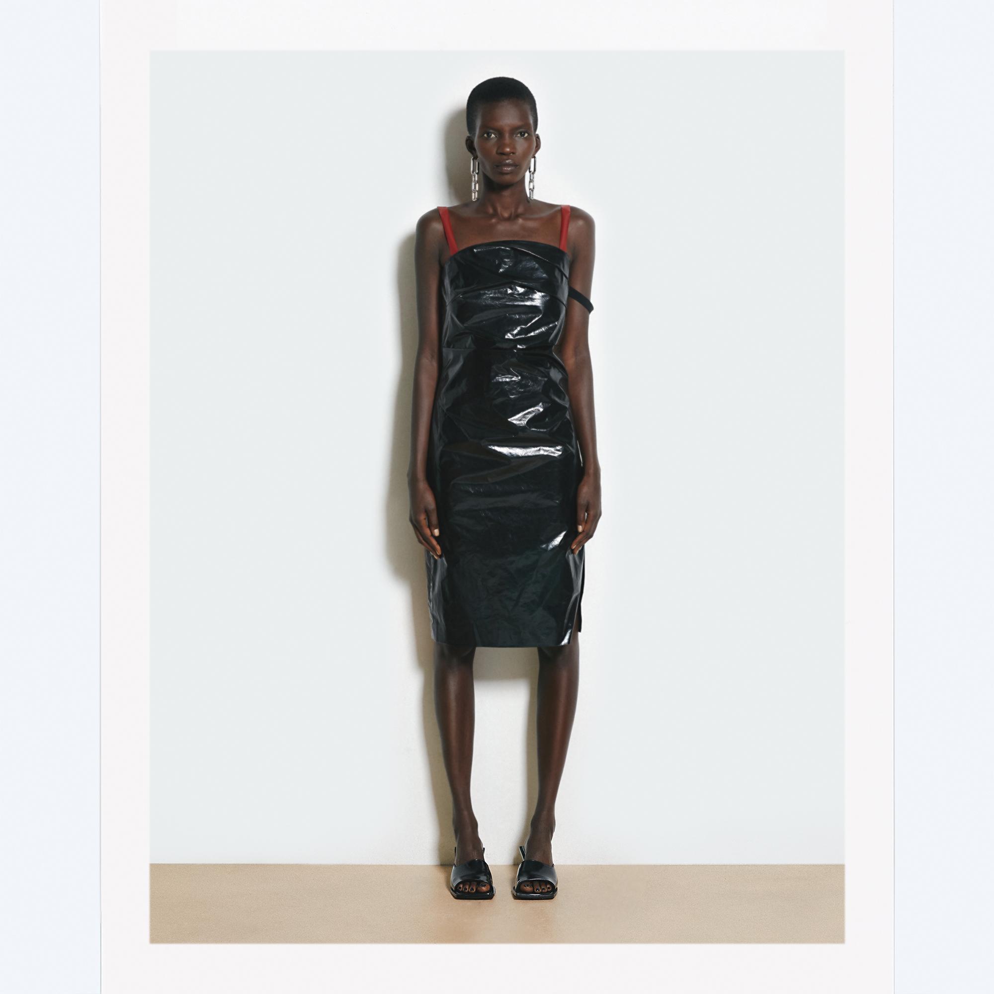 asos bin bag dress