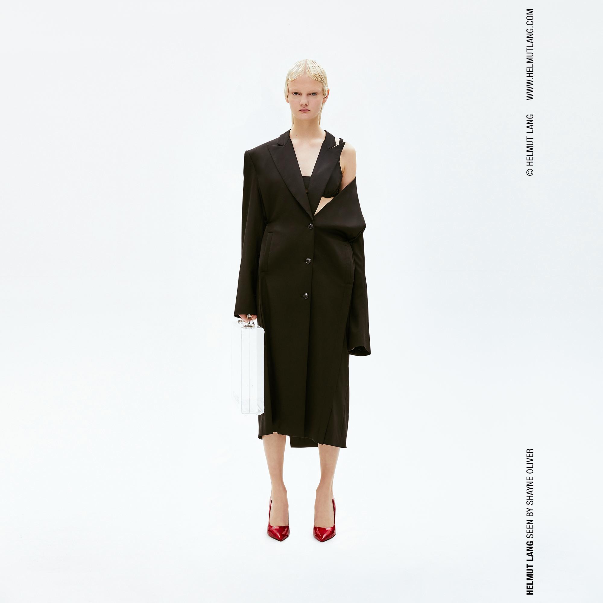 Helmut Lang Half Bra Coat Official Site