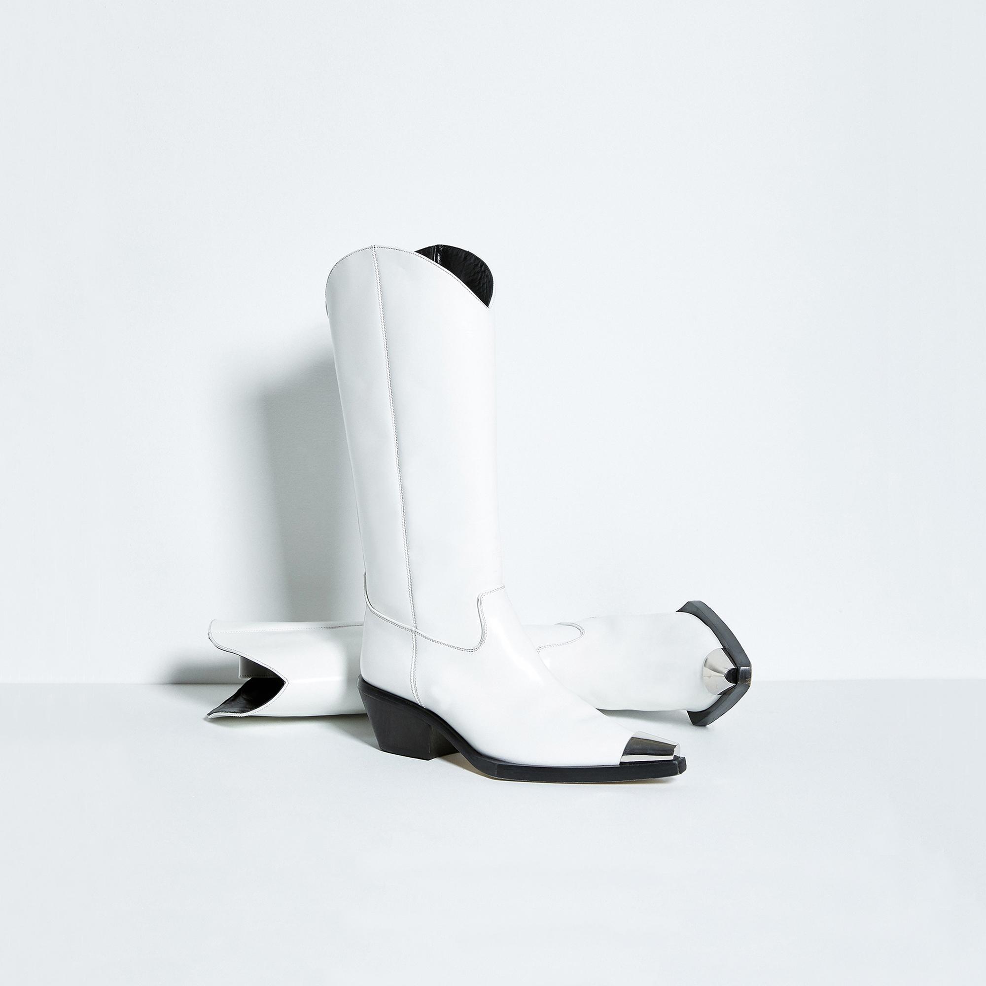 Helmut Lang Tall Cowboy Boot Official Site